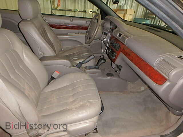 2001 CHRYSLER SEBRING - VIN: 1C3EL55U31N624485 - Фото 5