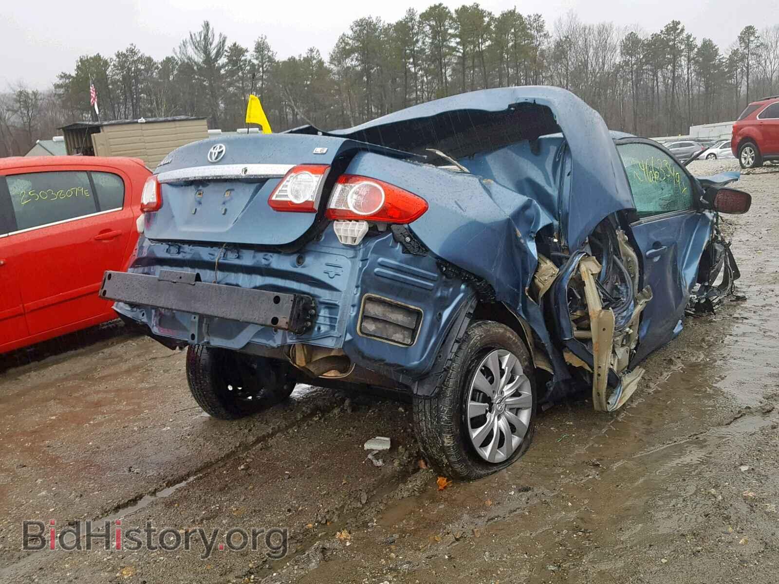2013 TOYOTA COROLLA BA - VIN: 5YFBU4EE0DP187468 - Фото 4