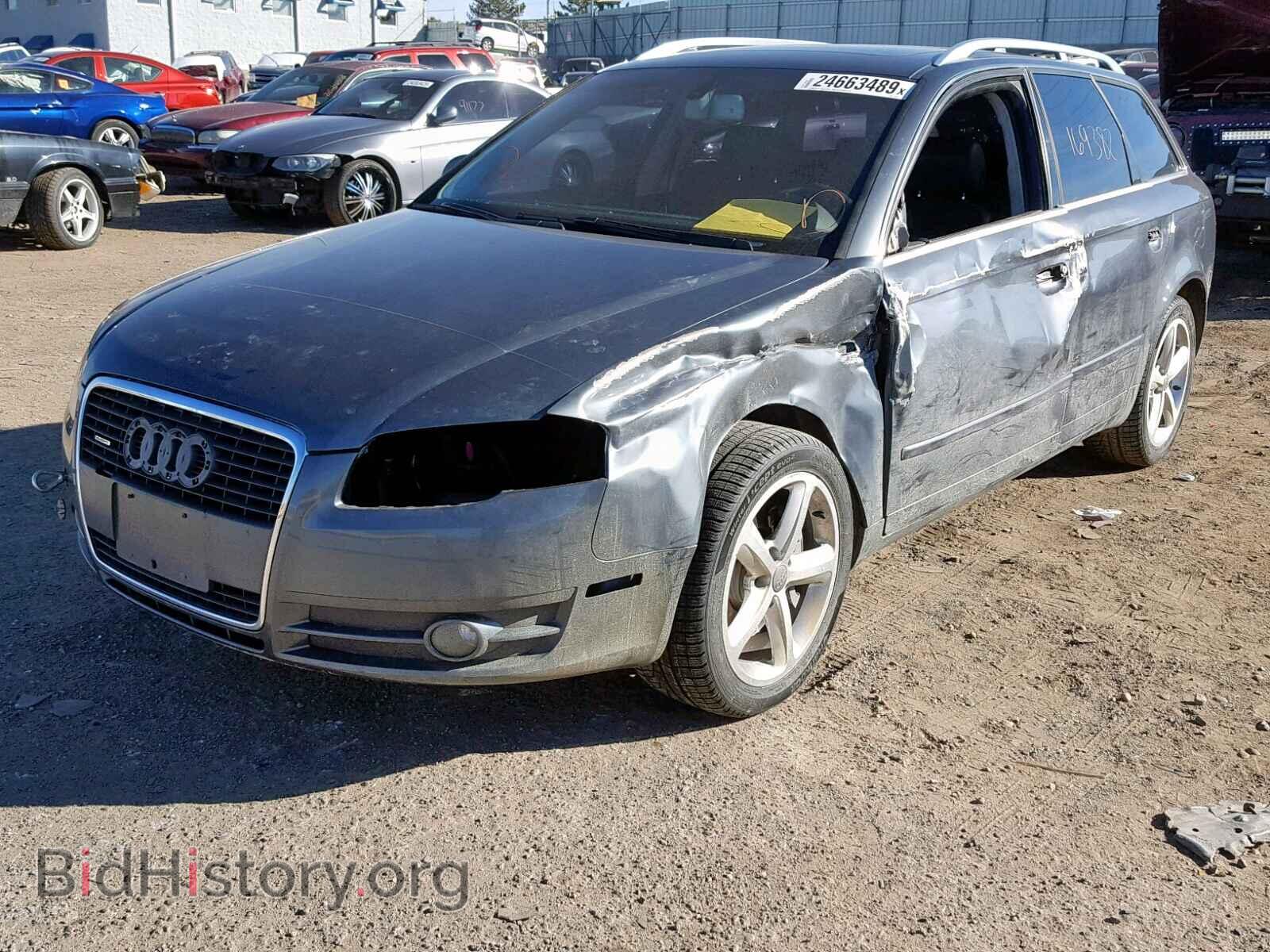 2007 AUDI A4 - VIN: WAUKH78EX7A054112 - Фото 2