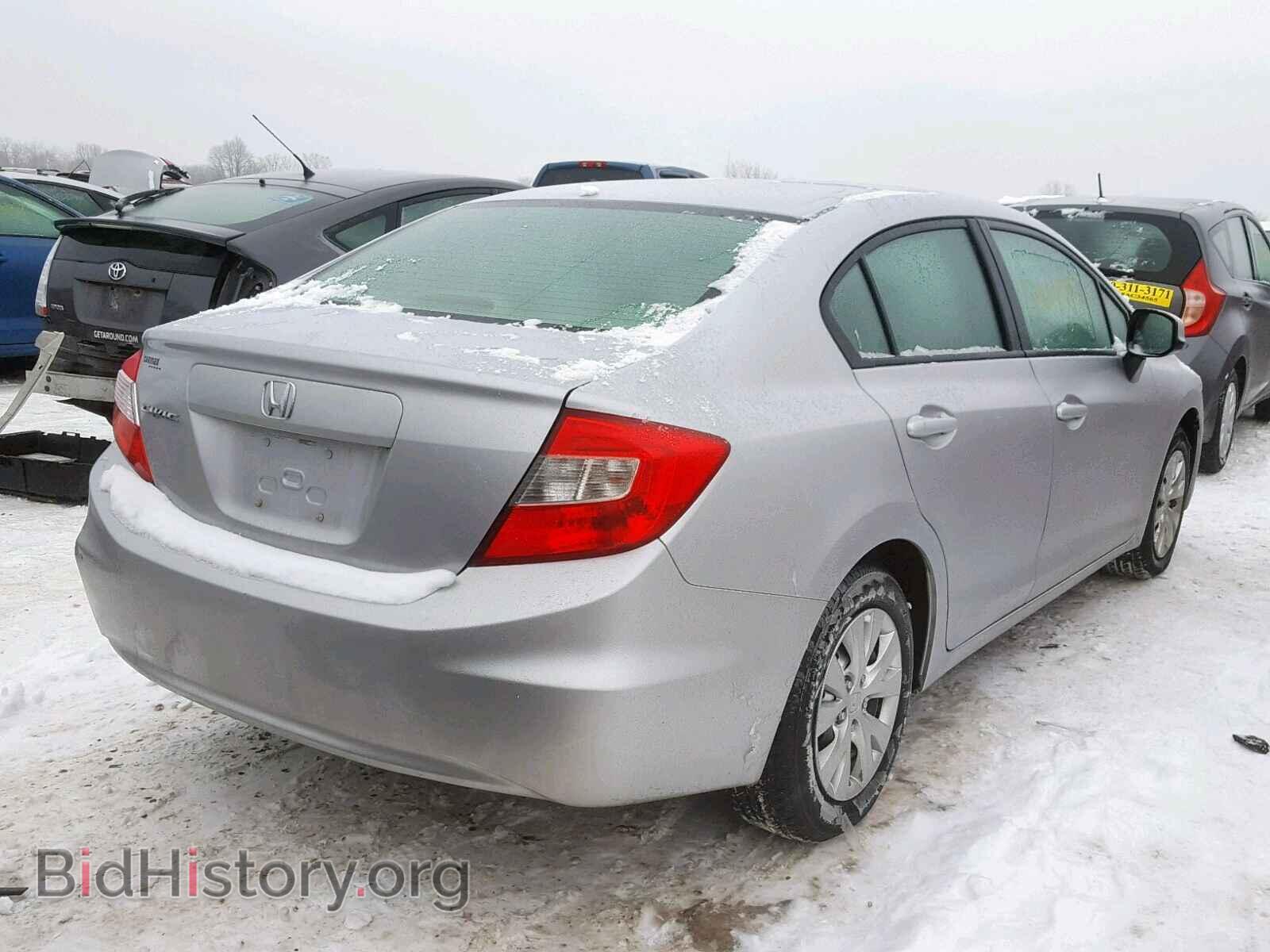2012 HONDA CIVIC LX - VIN: 19XFB2F56CE069788 - Фото 4