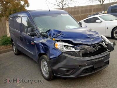 2017 RAM PROMASTER, blue — VIN ZFBERFAB1H6H16452, Copart