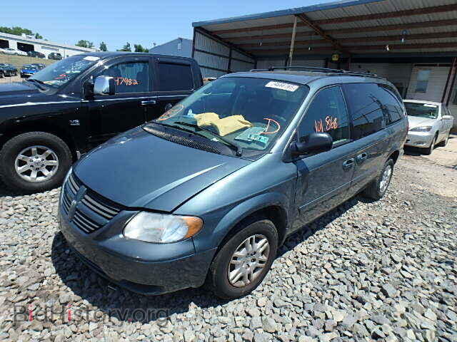 2005 DODGE CARAVAN - VIN: 2D4GP24R45R242210 - Фото 2
