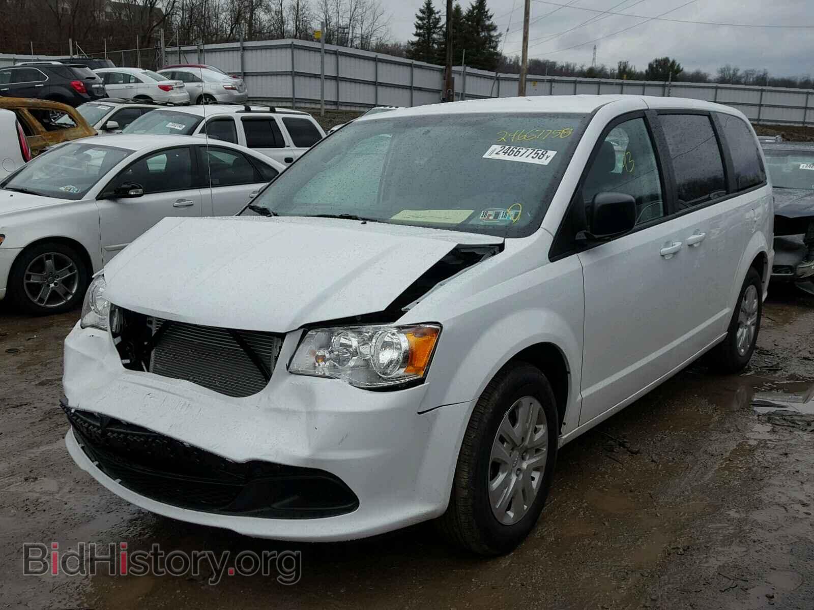2018 DODGE CARAVAN - VIN: 2C4RDGBG1JR148292 - Фото 2