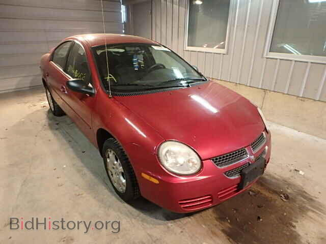 Фотография 1B3ES56C74D642021 - DODGE NEON 2004