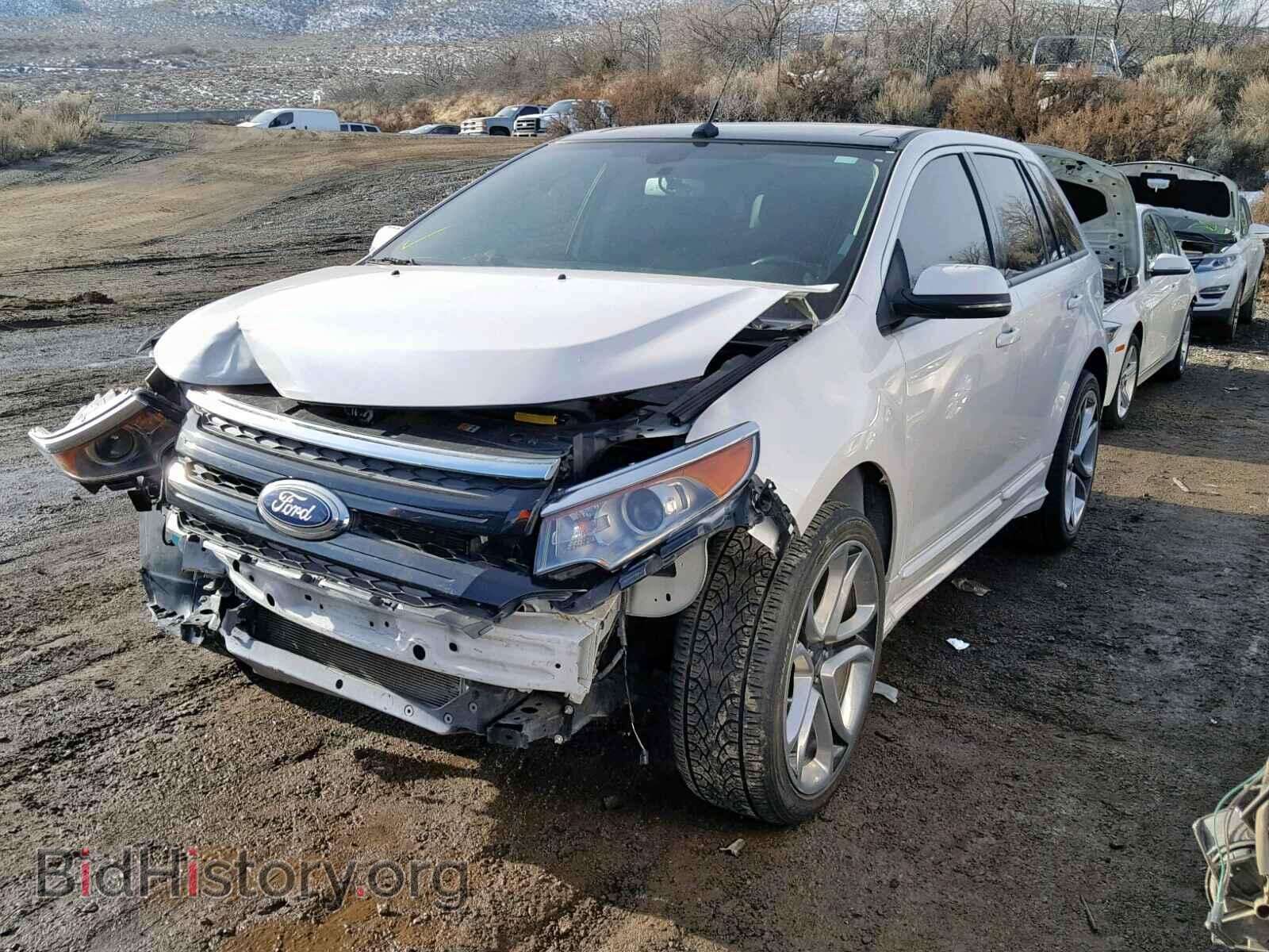 2013 FORD EDGE - VIN: 2FMDK4AK6DBC30290 - Фото 2