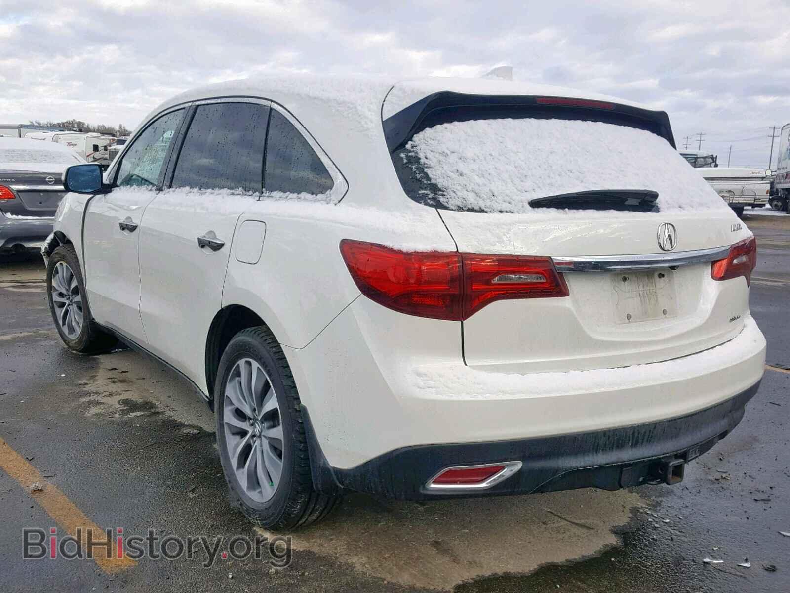 2015 ACURA MDX - VIN: 5FRYD4H47FB004965 - Фото 3