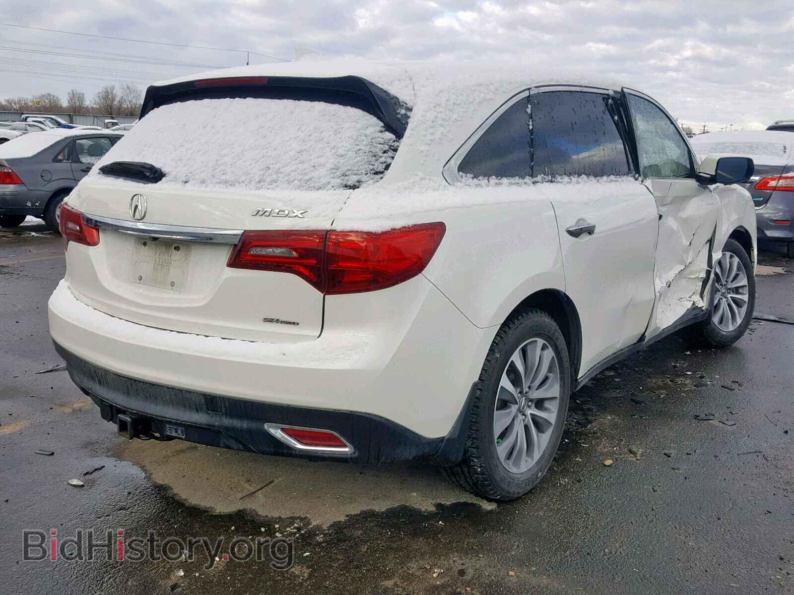 2015 ACURA MDX - VIN: 5FRYD4H47FB004965 - Фото 4