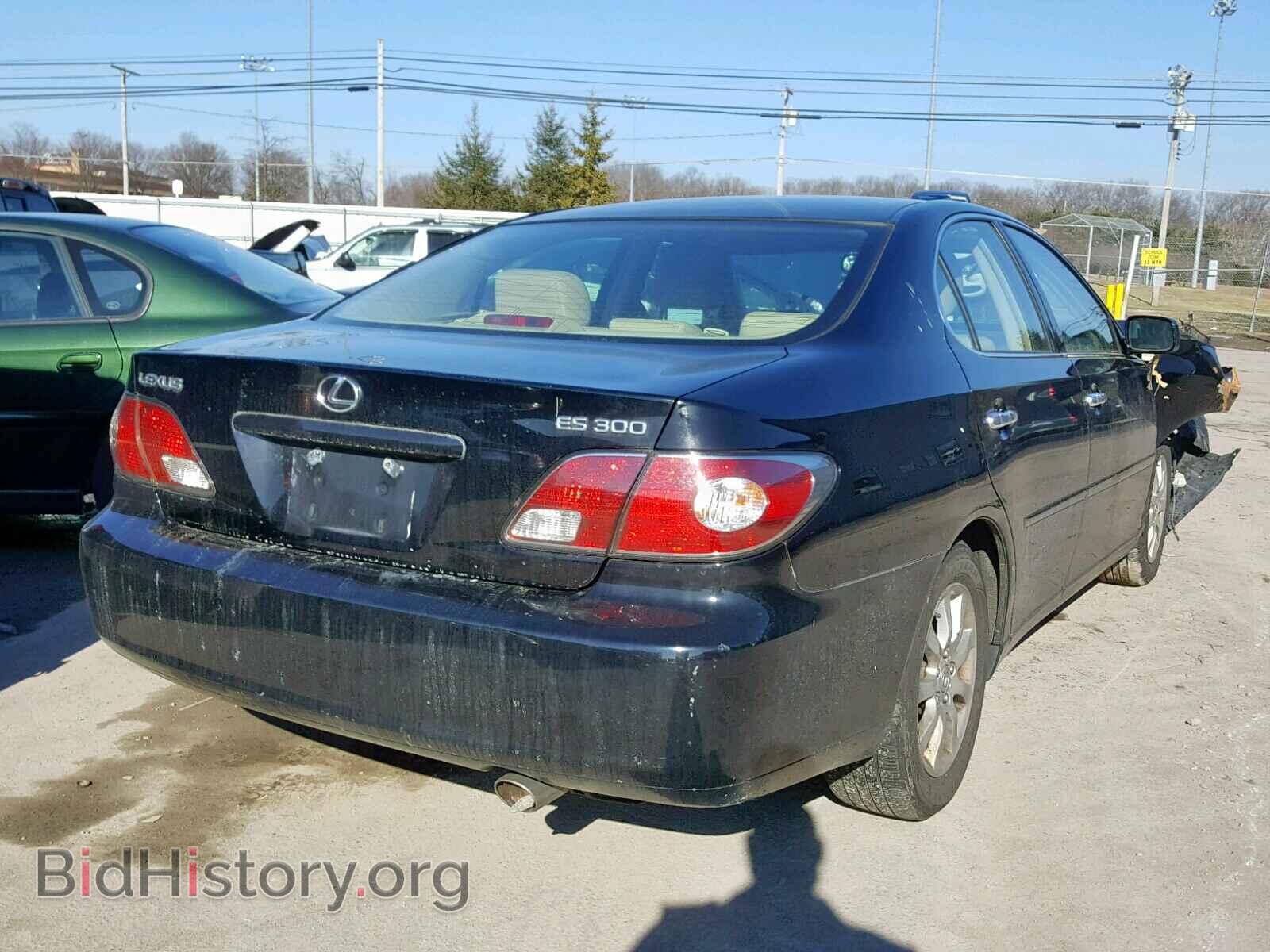 2003 LEXUS ES300 - VIN: JTHBF30G030124424 - Фото 4