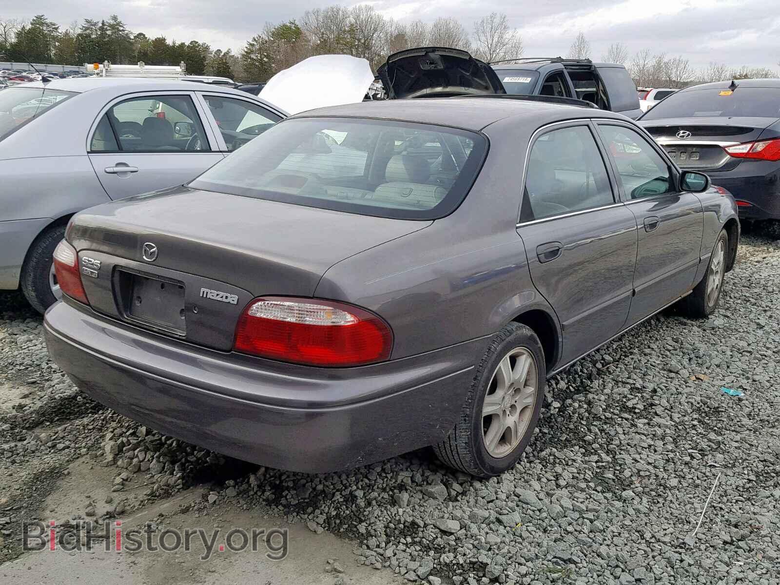 2000 MAZDA 626 - VIN: 1YVGF22D8Y5133901 - Фото 4