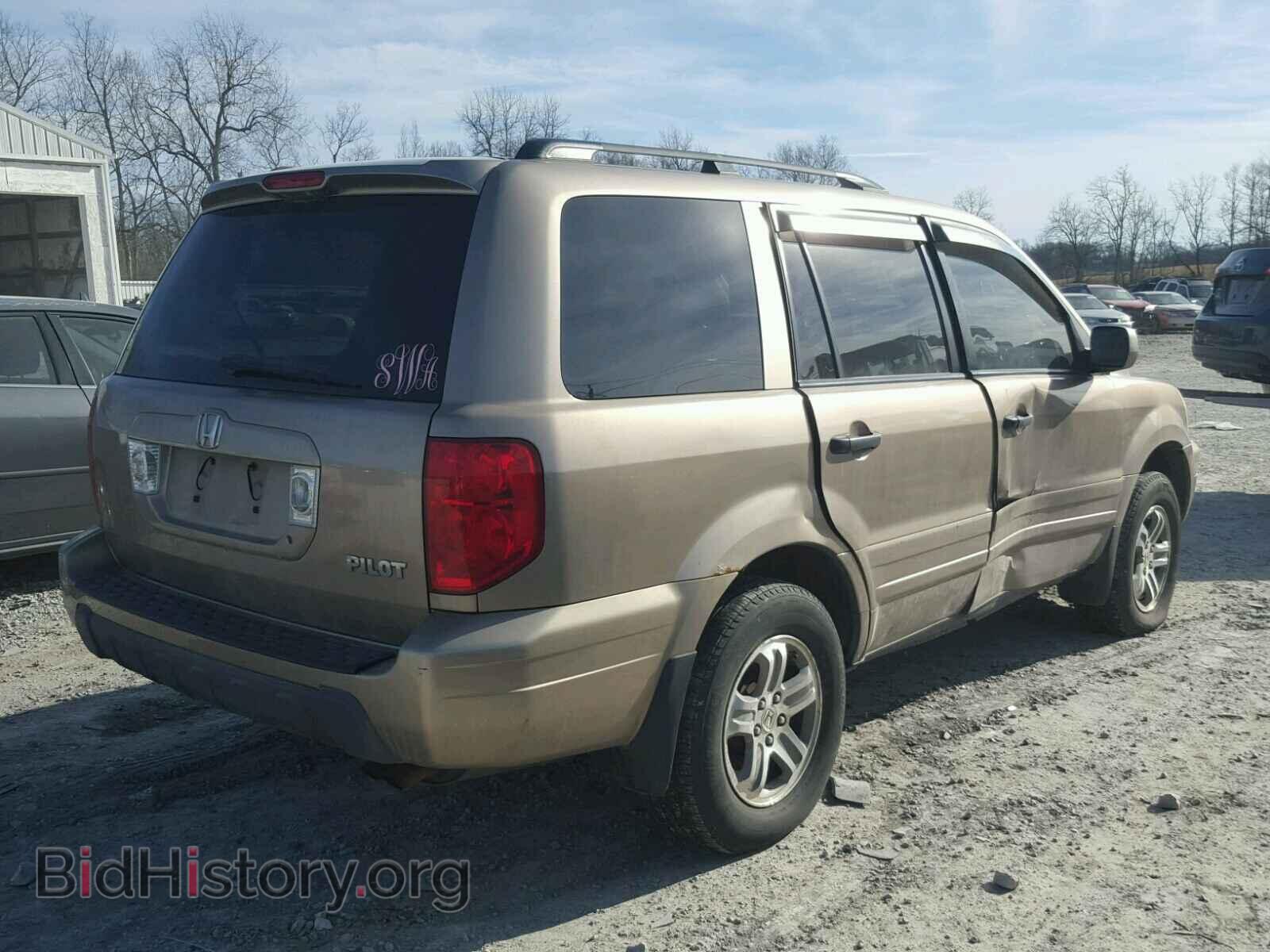 2005 HONDA PILOT - VIN: 2HKYF18565H527705 - Фото 4