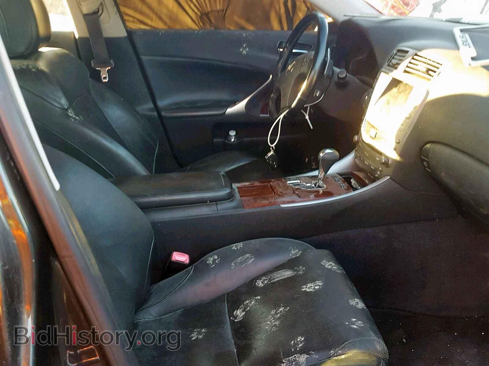 2007 LEXUS IS - VIN: JTHBE262375015652 - Фото 5