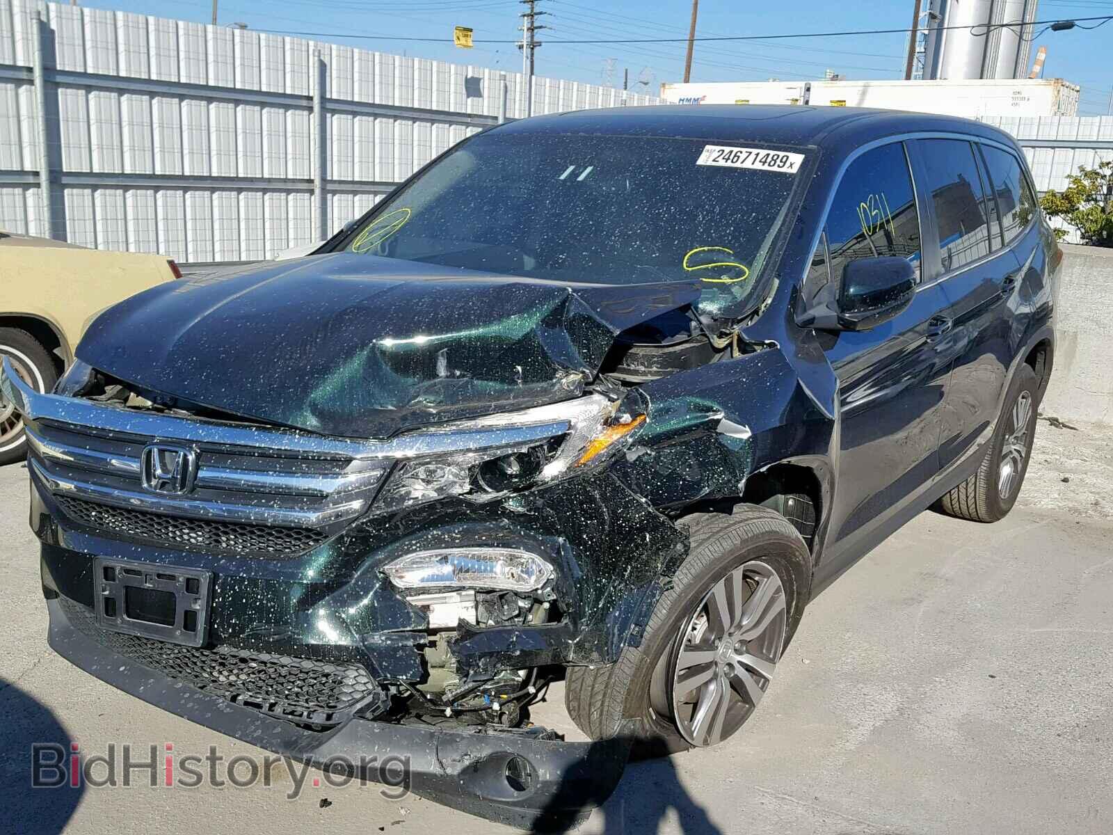 2017 HONDA PILOT EXL - VIN: 5FNYF5H88HB025427 - Фото 2