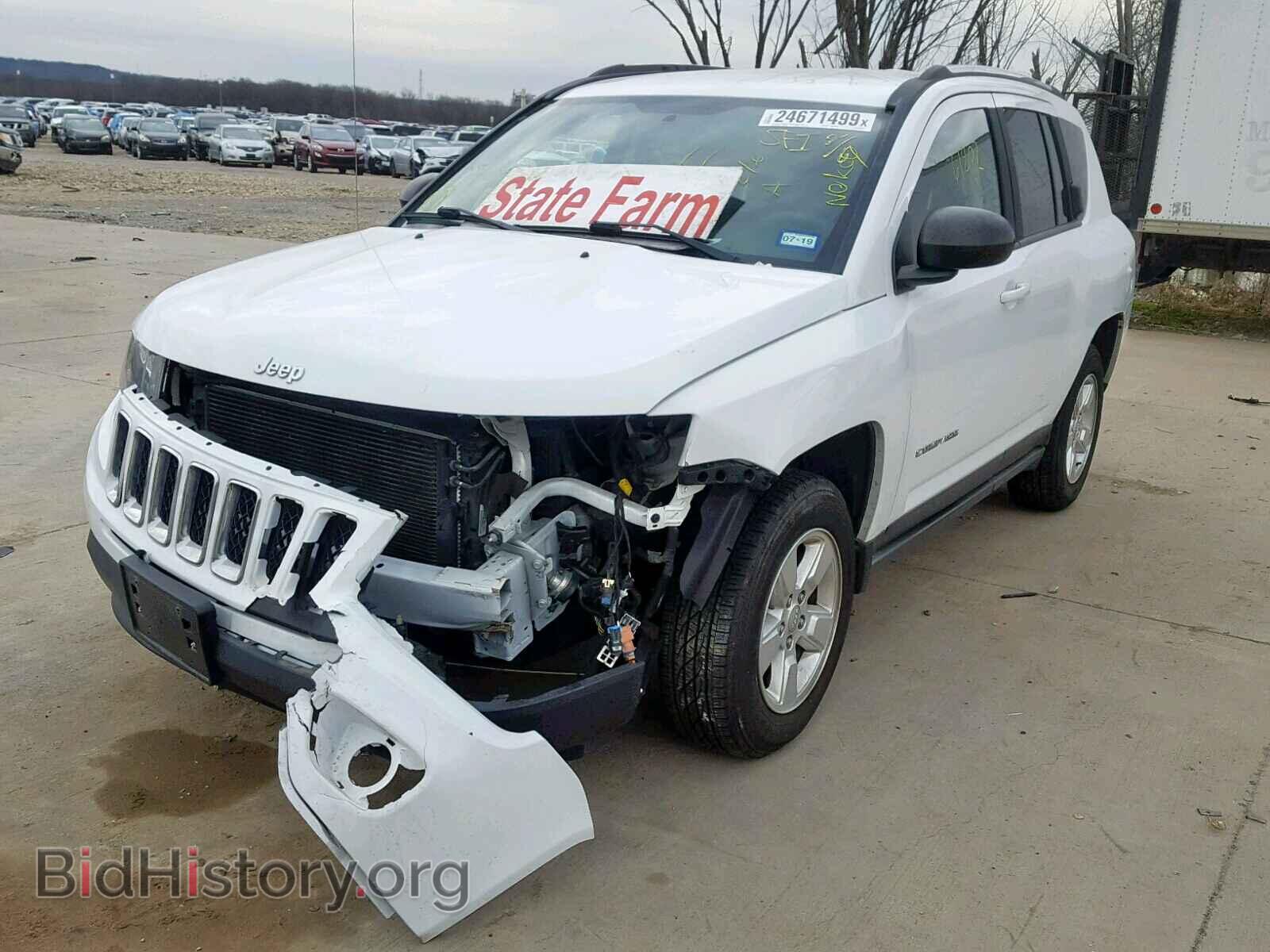 2014 JEEP COMPASS SP - VIN: 1C4NJCBA2ED746251 - Фото 2
