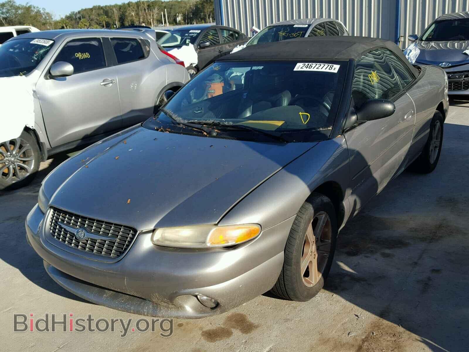 1999 CHRYSLER SEBRING - VIN: 3C3EL55H3XT582427 - Фото 2