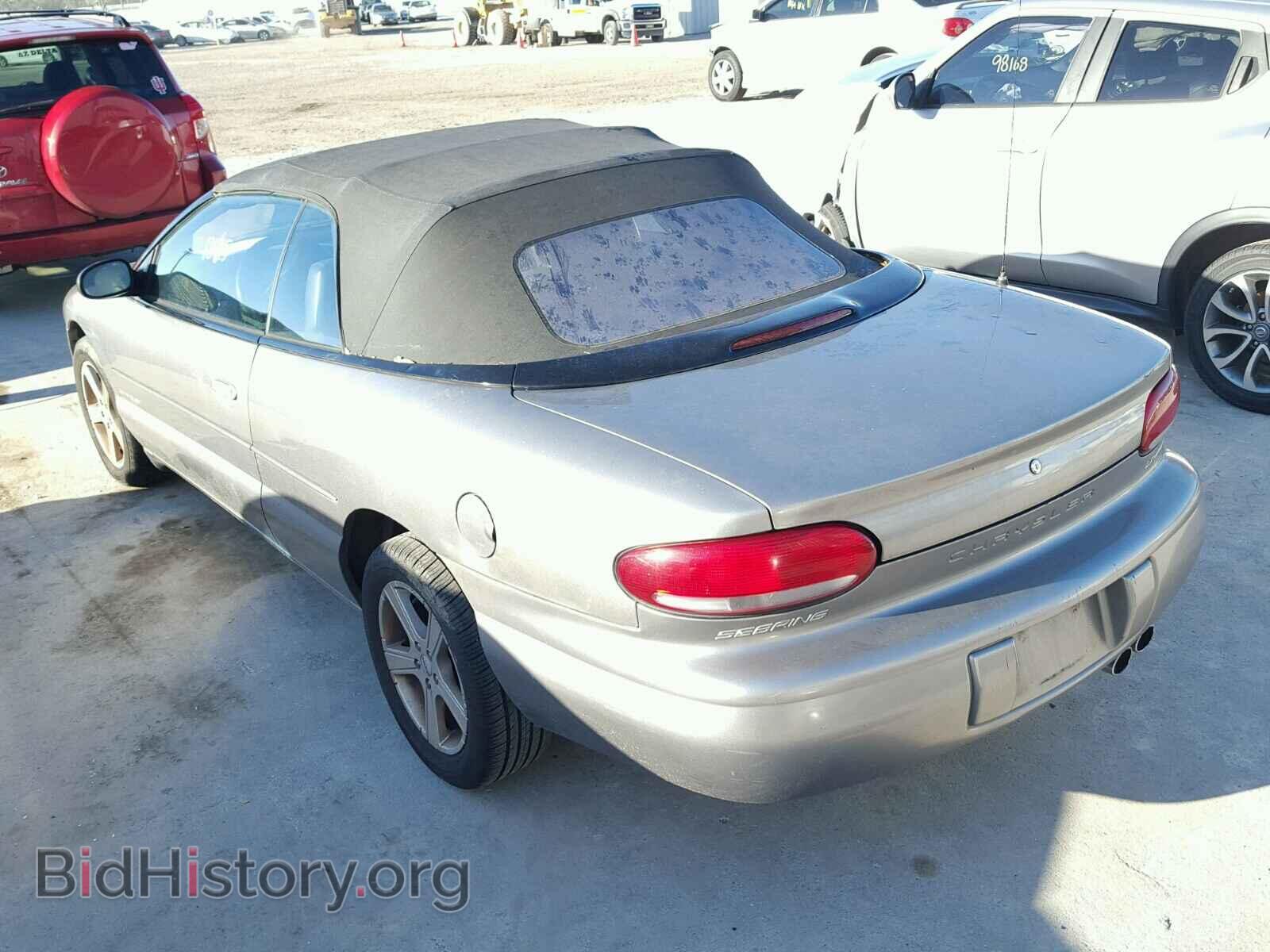 1999 CHRYSLER SEBRING - VIN: 3C3EL55H3XT582427 - Фото 3