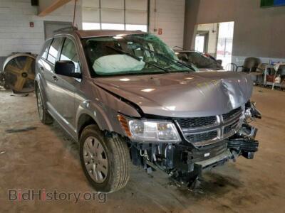 2017 Dodge JOURNEY SE, серебристый — VIN 3C4PDCABXHT582899, Copart