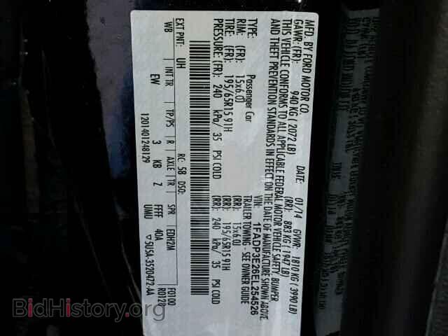 2014 FORD FOCUS - VIN: 1FADP3E26EL254526 - Photo 10