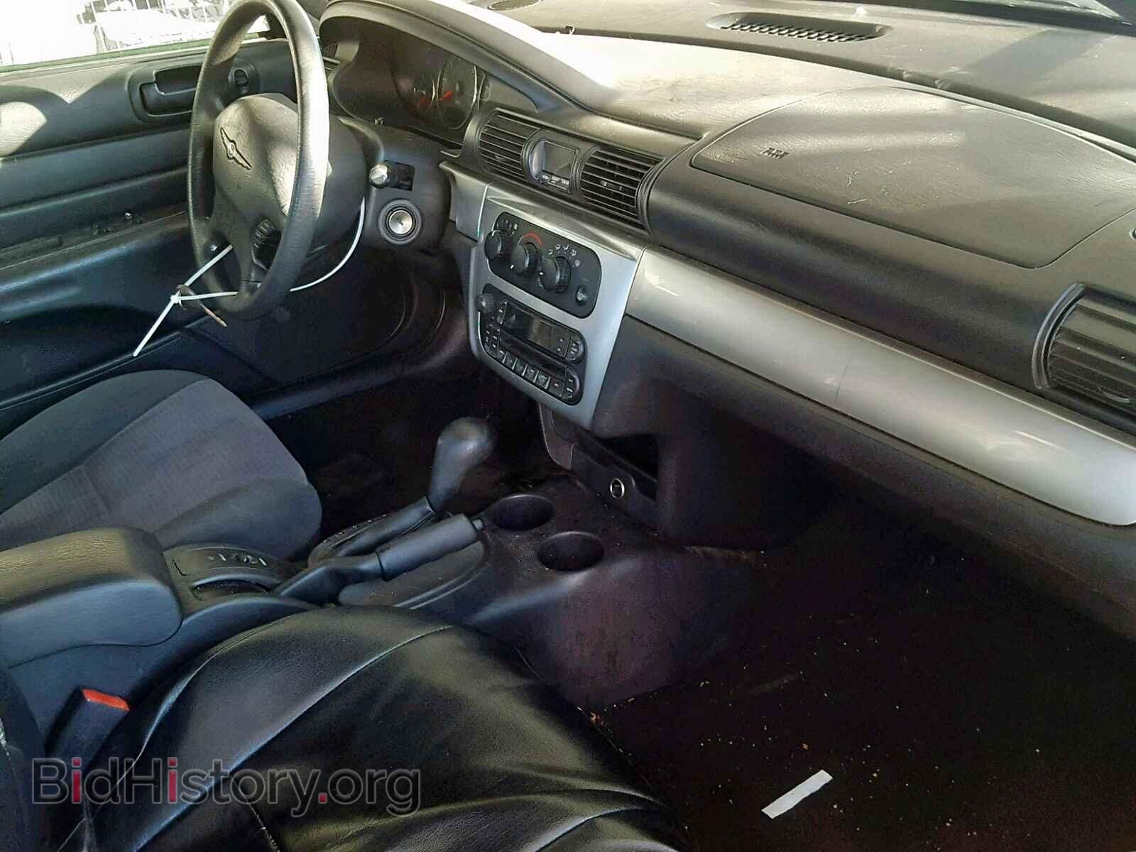 2005 CHRYSLER SEBRING - VIN: 1C3EL55R65N628564 - Фото 5