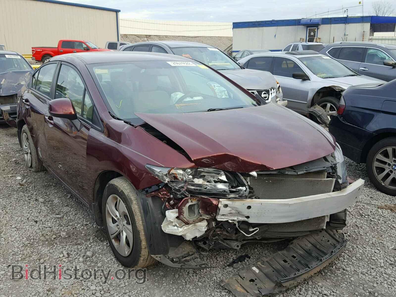 Фотография 19XFB2F53DE045319 - HONDA CIVIC 2013