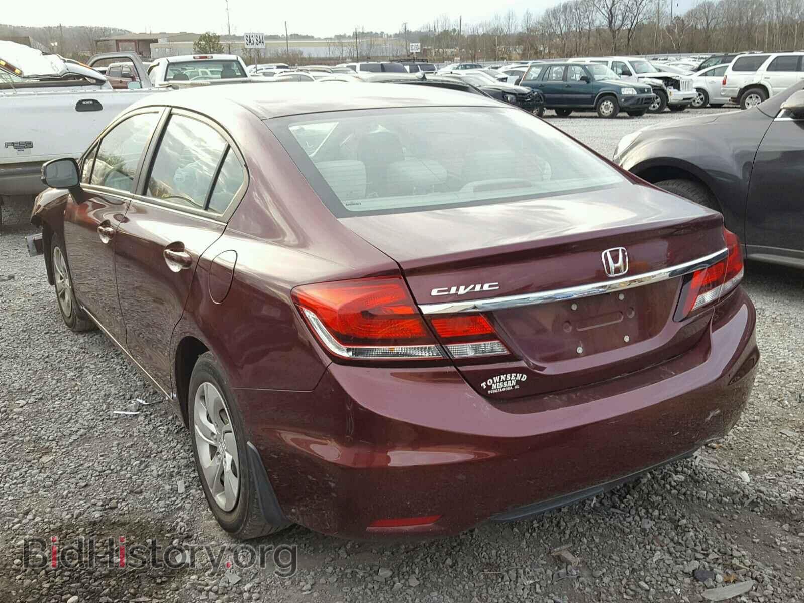 2013 HONDA CIVIC - VIN: 19XFB2F53DE045319 - Фото 3