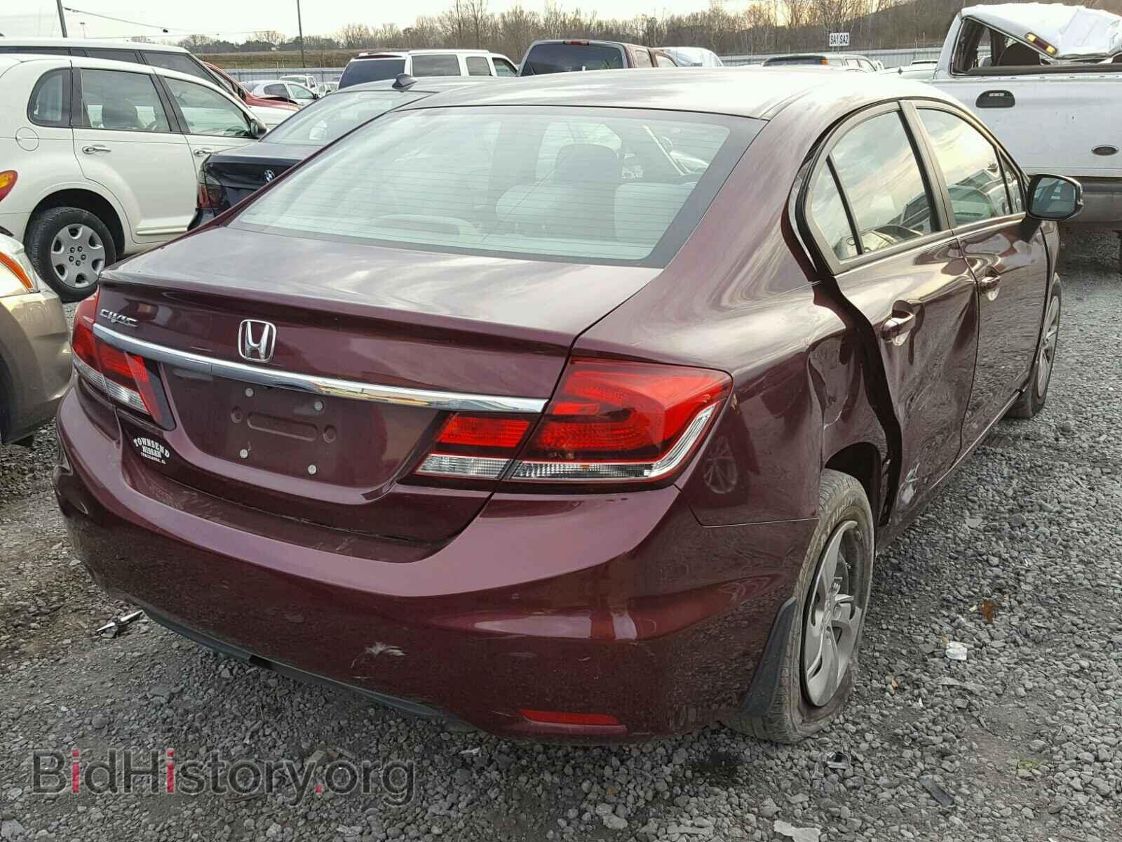 2013 HONDA CIVIC - VIN: 19XFB2F53DE045319 - Фото 4