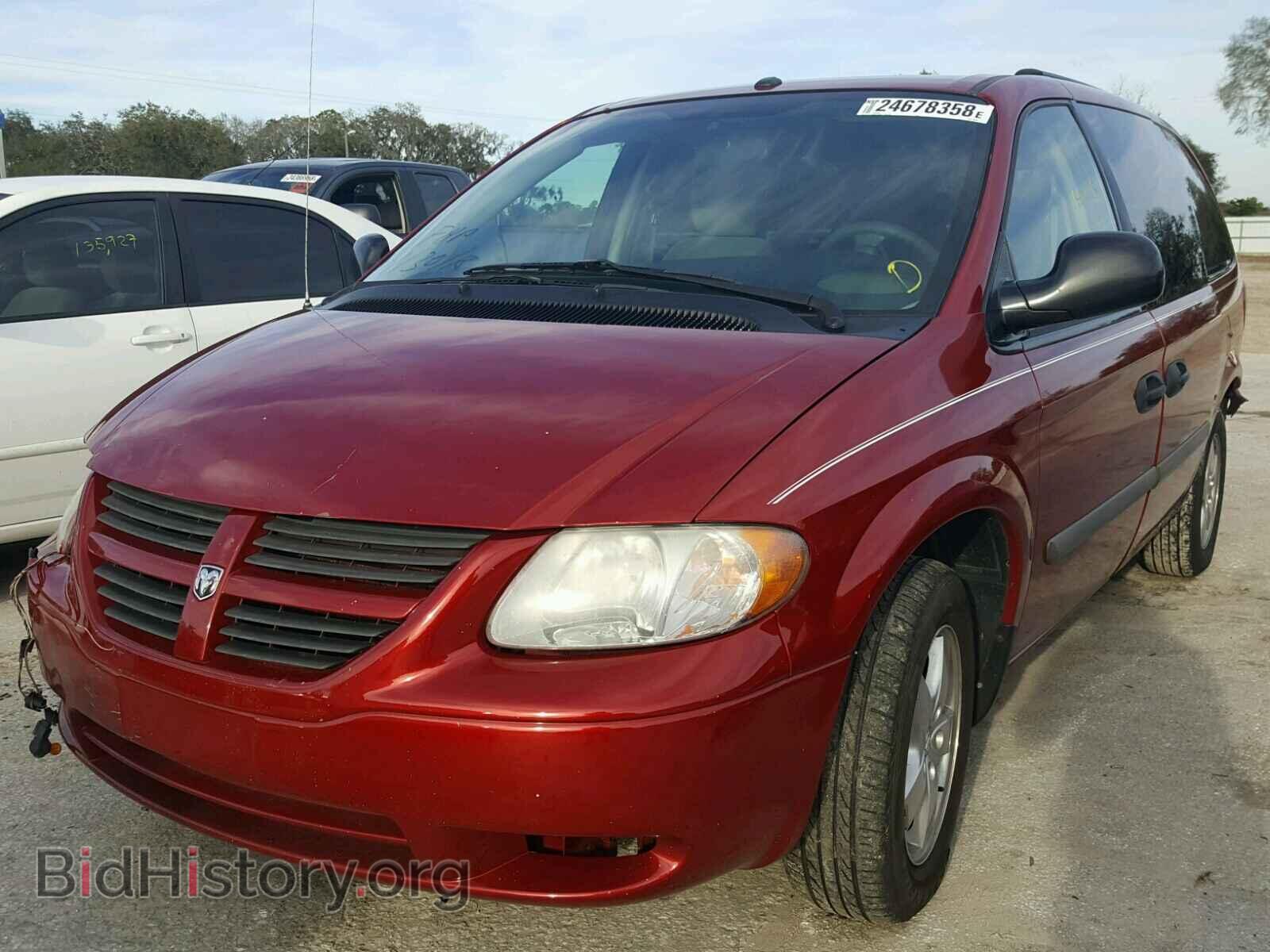 2007 DODGE CARAVAN - VIN: 1D4GP24RX7B184945 - Фото 2
