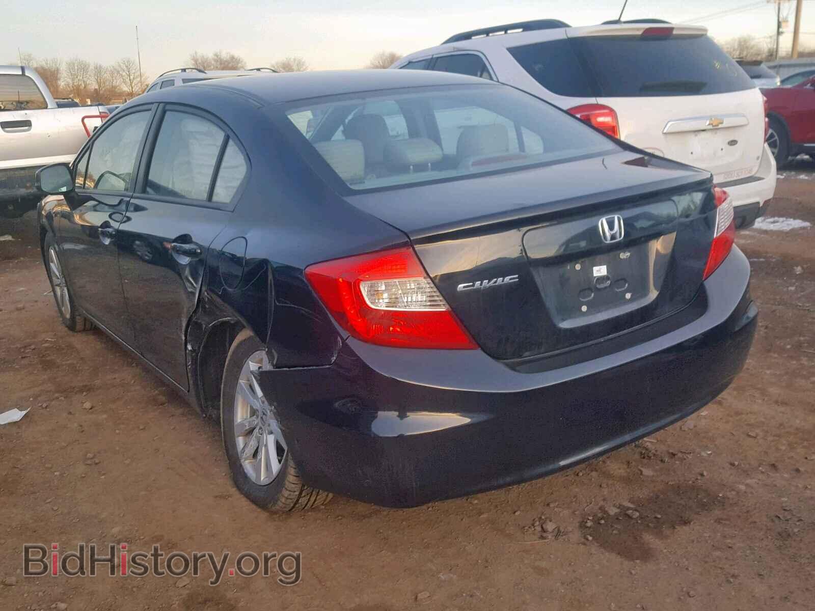 2012 HONDA CIVIC - VIN: 19XFB2F98CE307742 - Фото 3