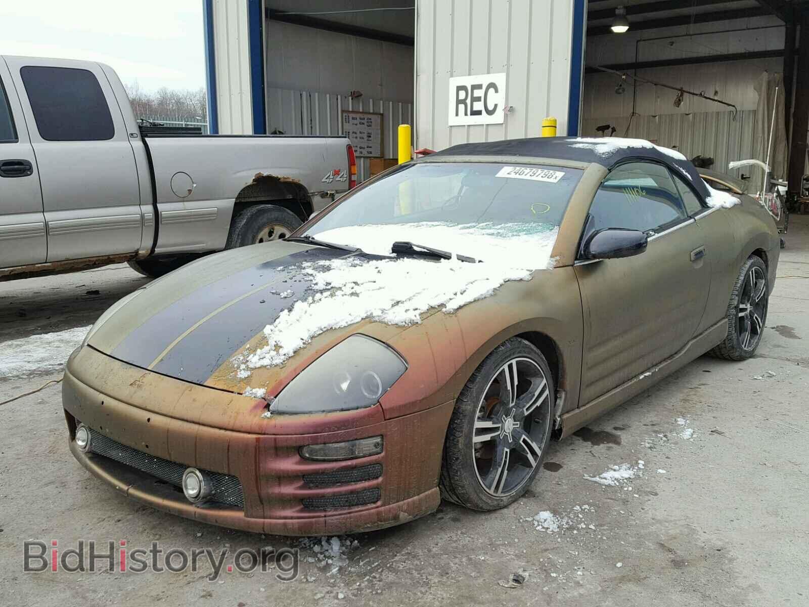 2001 MITSUBISHI ECLIPSE - VIN: 4A3AE55H11E004481 - Photo 2