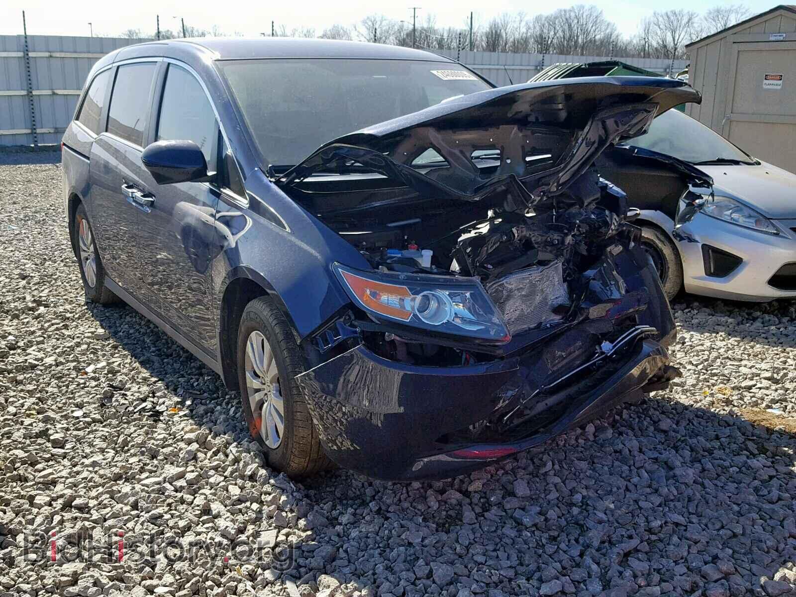 Фотография 5FNRL5H40HB006543 - HONDA ODYSSEY EX 2017