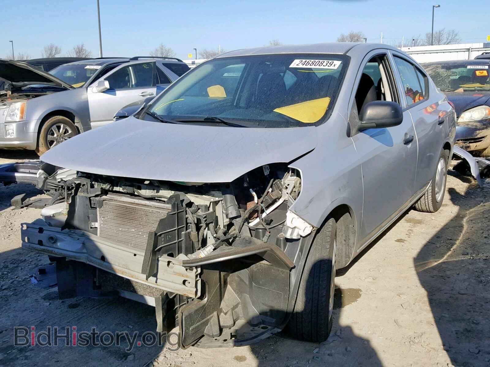 2014 NISSAN VERSA - VIN: 3N1CN7AP8EL817622 - Фото 2