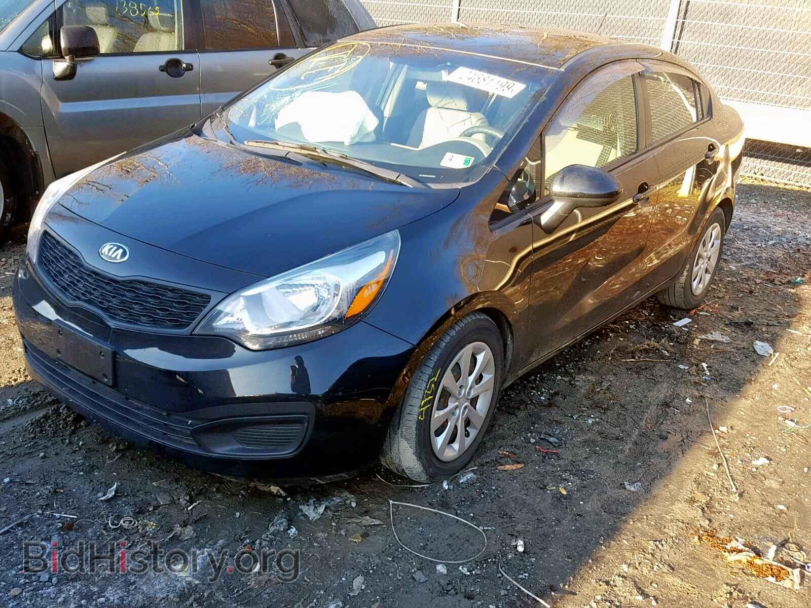 2014 KIA RIO - VIN: KNADM4A33E6403610 - Фото 2