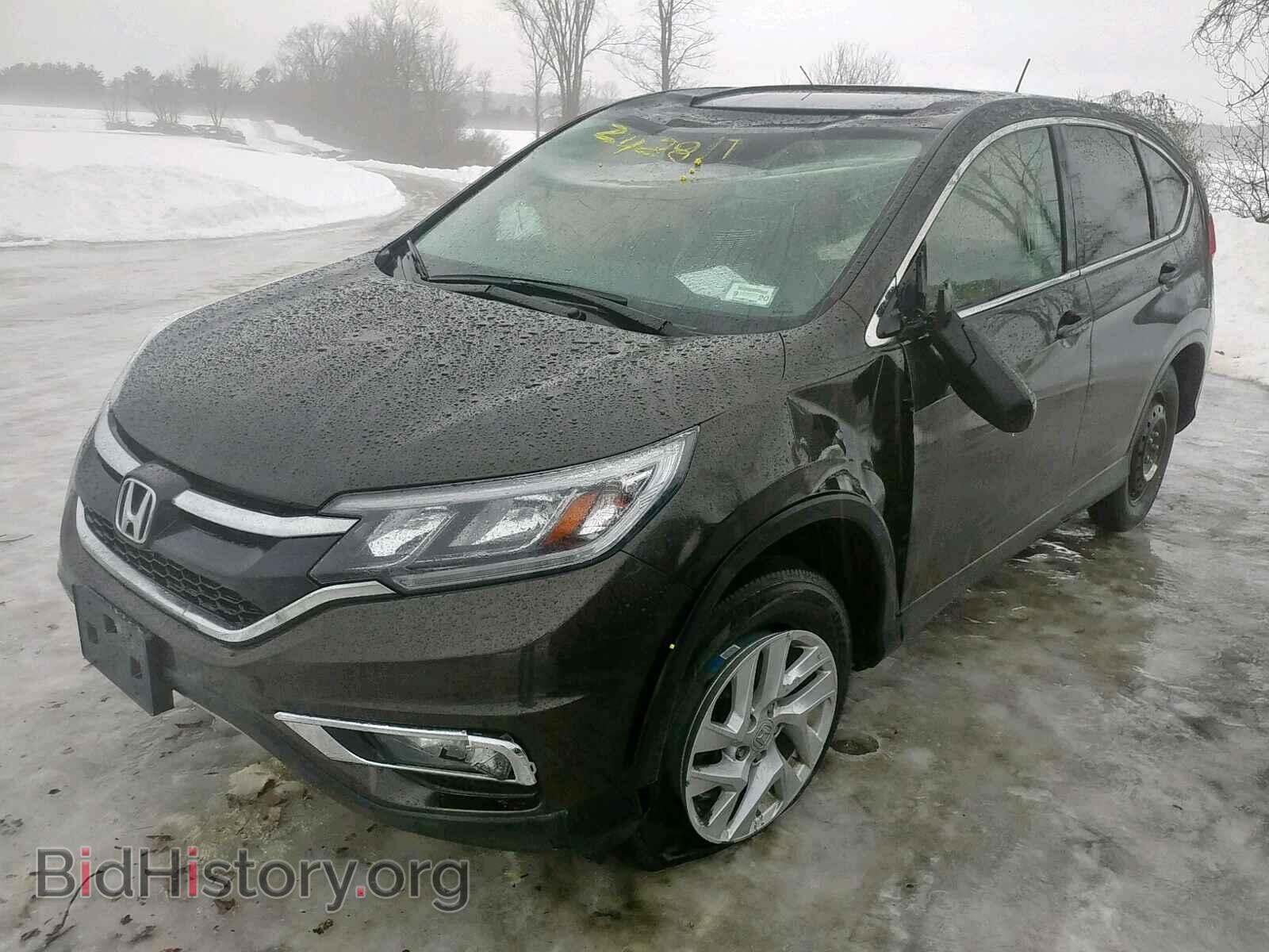 2016 HONDA CR-V EX - VIN: 5J6RM4H58GL102796 - Фото 2
