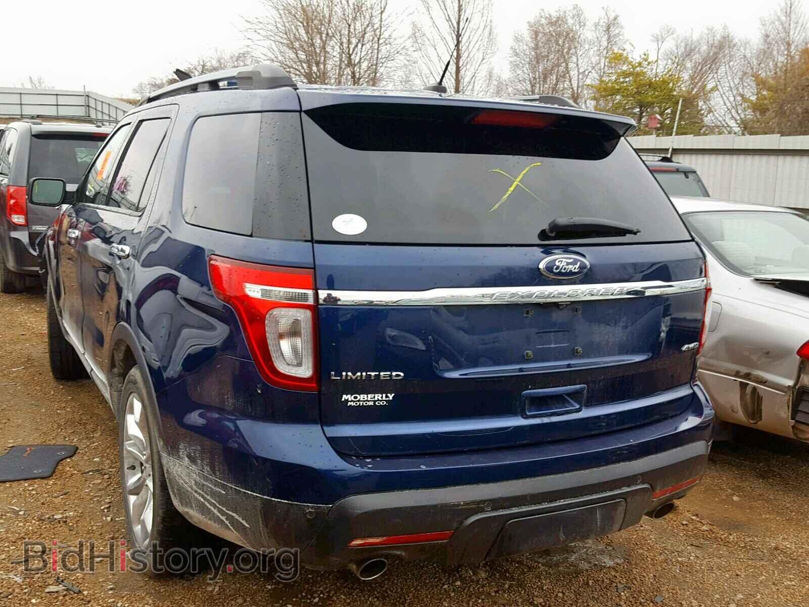2012 FORD EXPLORER L - VIN: 1FMHK8F81CGA52205 - Фото 3