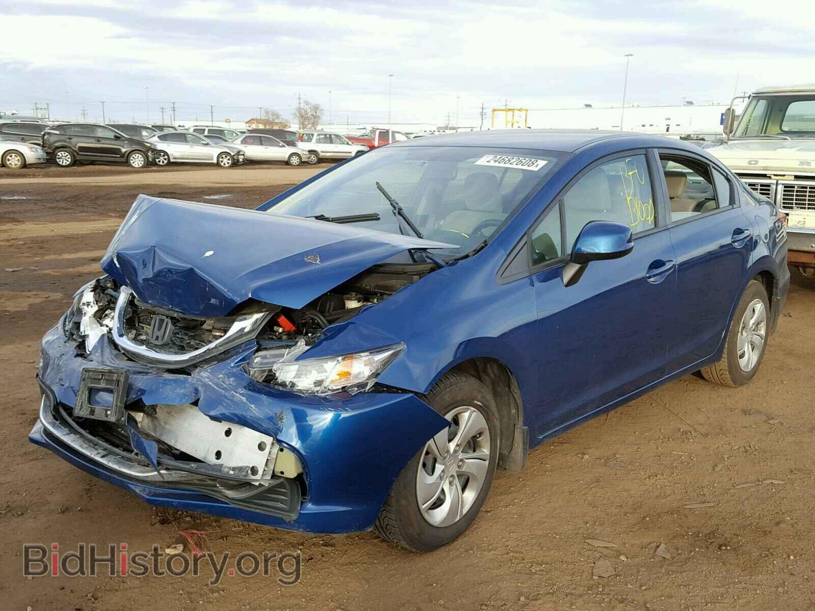 2013 HONDA CIVIC - VIN: 2HGFB2F50DH583403 - Фото 2