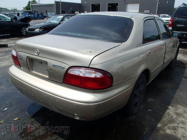 2000 MAZDA 626 - VIN: 1YVGF22D8Y5128262 - Фото 4
