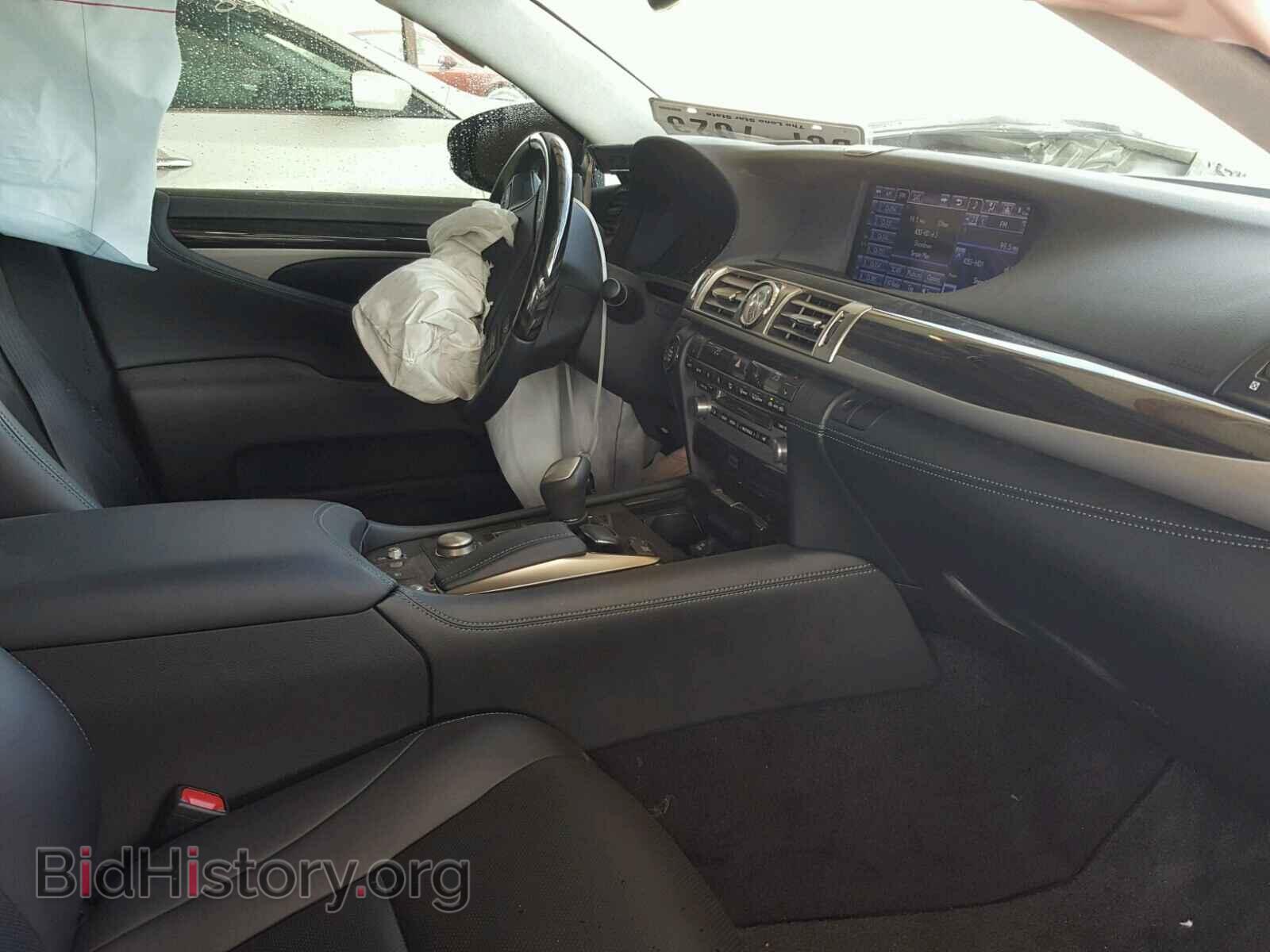 2014 LEXUS LS460 - VIN: JTHBL5EF7E5130442 - Фото 5