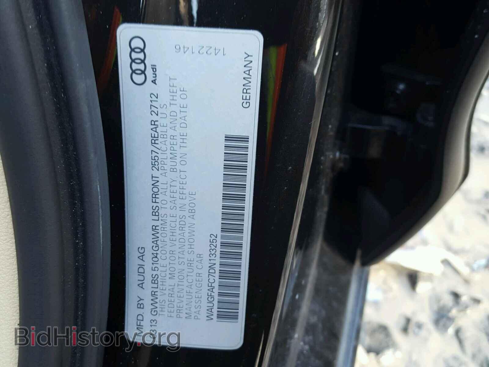 2013 AUDI A6 - VIN: WAUGFAFC7DN133252 - Photo 10
