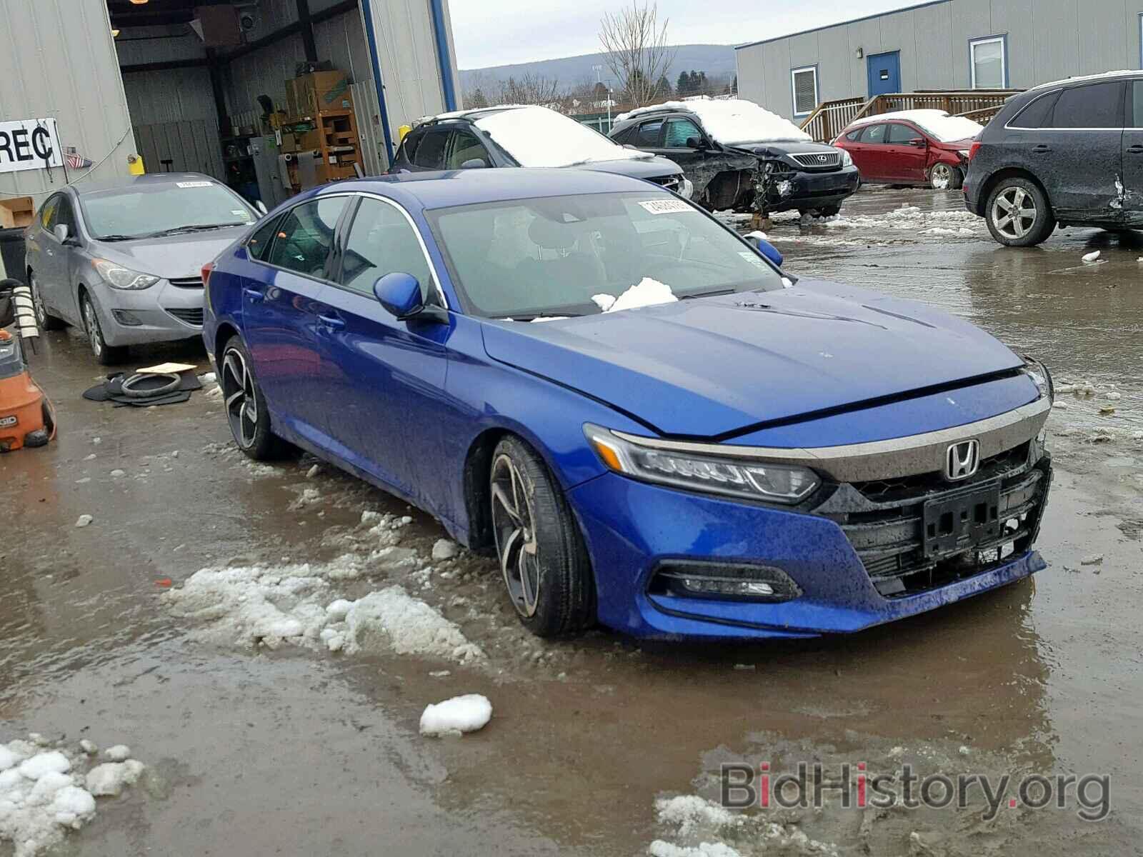 Photo 1HGCV1F30JA009185 - HONDA ACCORD SPO 2018