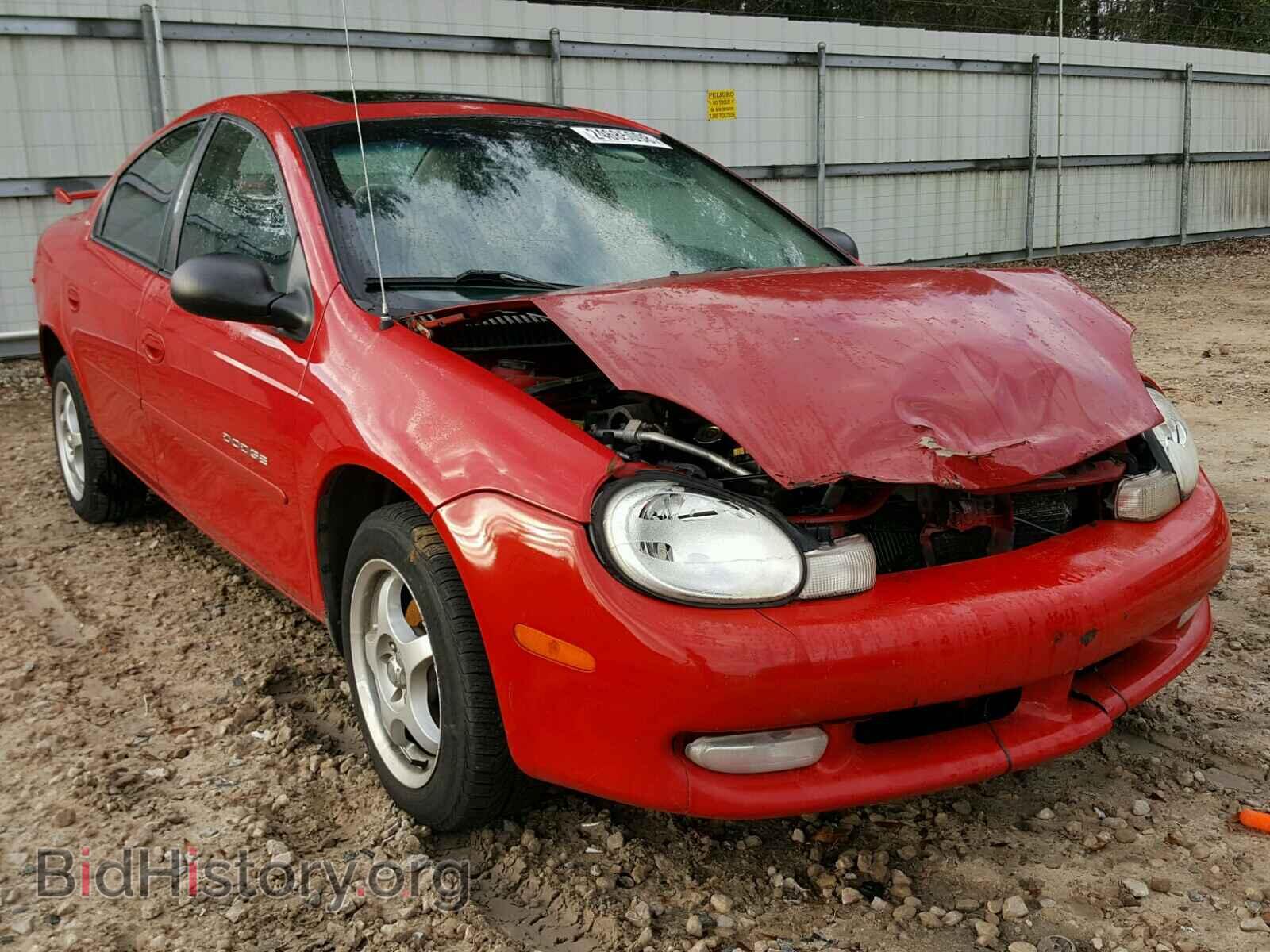 Фотография 1B3ES46C81D181031 - DODGE NEON 2001