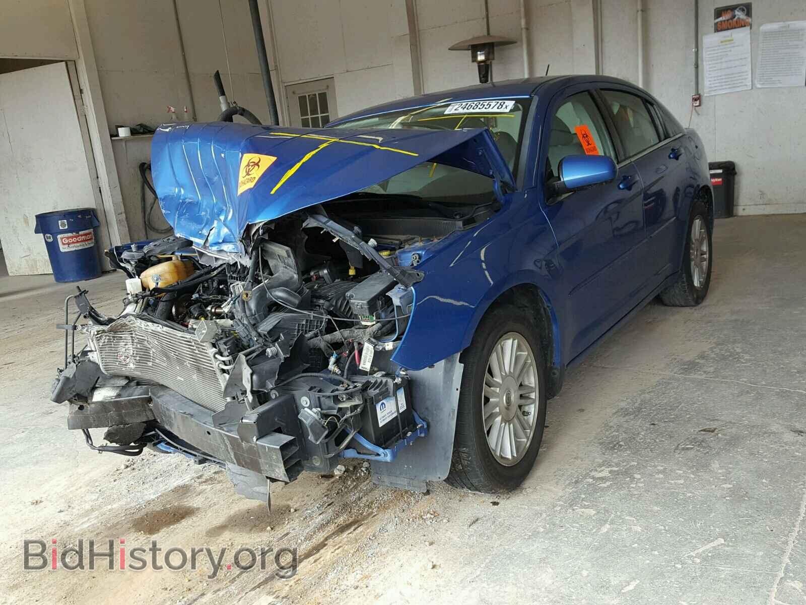 2007 CHRYSLER SEBRING - VIN: 1C3LC56RX7N668087 - Фото 2