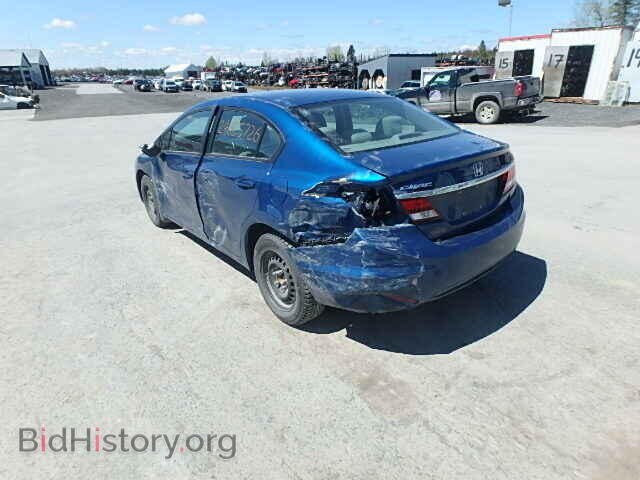 2013 HONDA CIVIC - VIN: 2HGFB2F43DH042630 - Фото 3