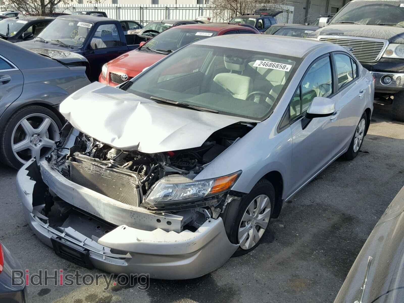2012 HONDA CIVIC - VIN: 19XFB2F52CE380005 - Фото 2