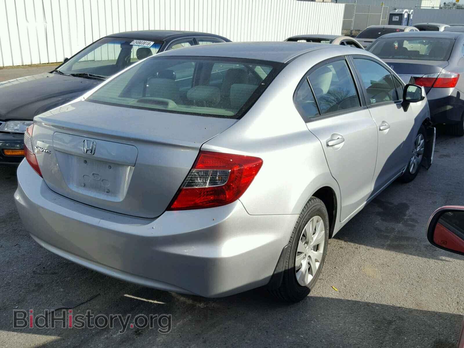2012 HONDA CIVIC - VIN: 19XFB2F52CE380005 - Фото 4