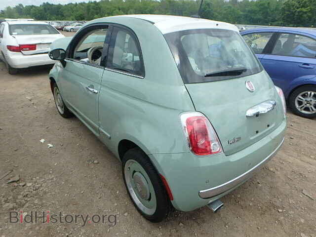 2015 FIAT 500 - VIN: 3C3CFFCR4FT503877 - Фото 3
