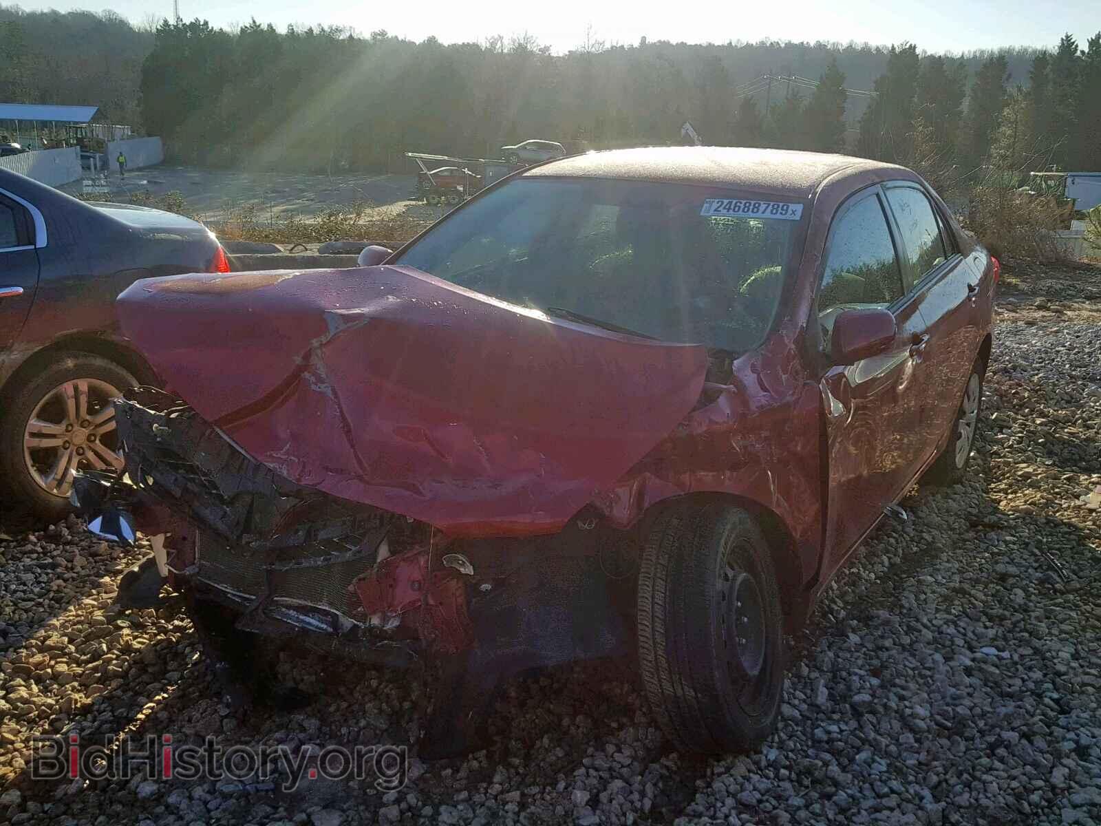 2012 TOYOTA COROLLA BA - VIN: 2T1BU4EE1CC900053 - Фото 2