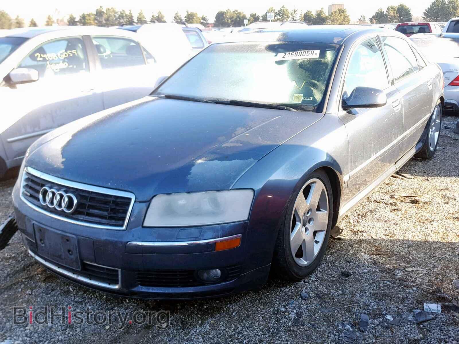 2004 AUDI A8 - VIN: WAUML44E24N002490 - Фото 2