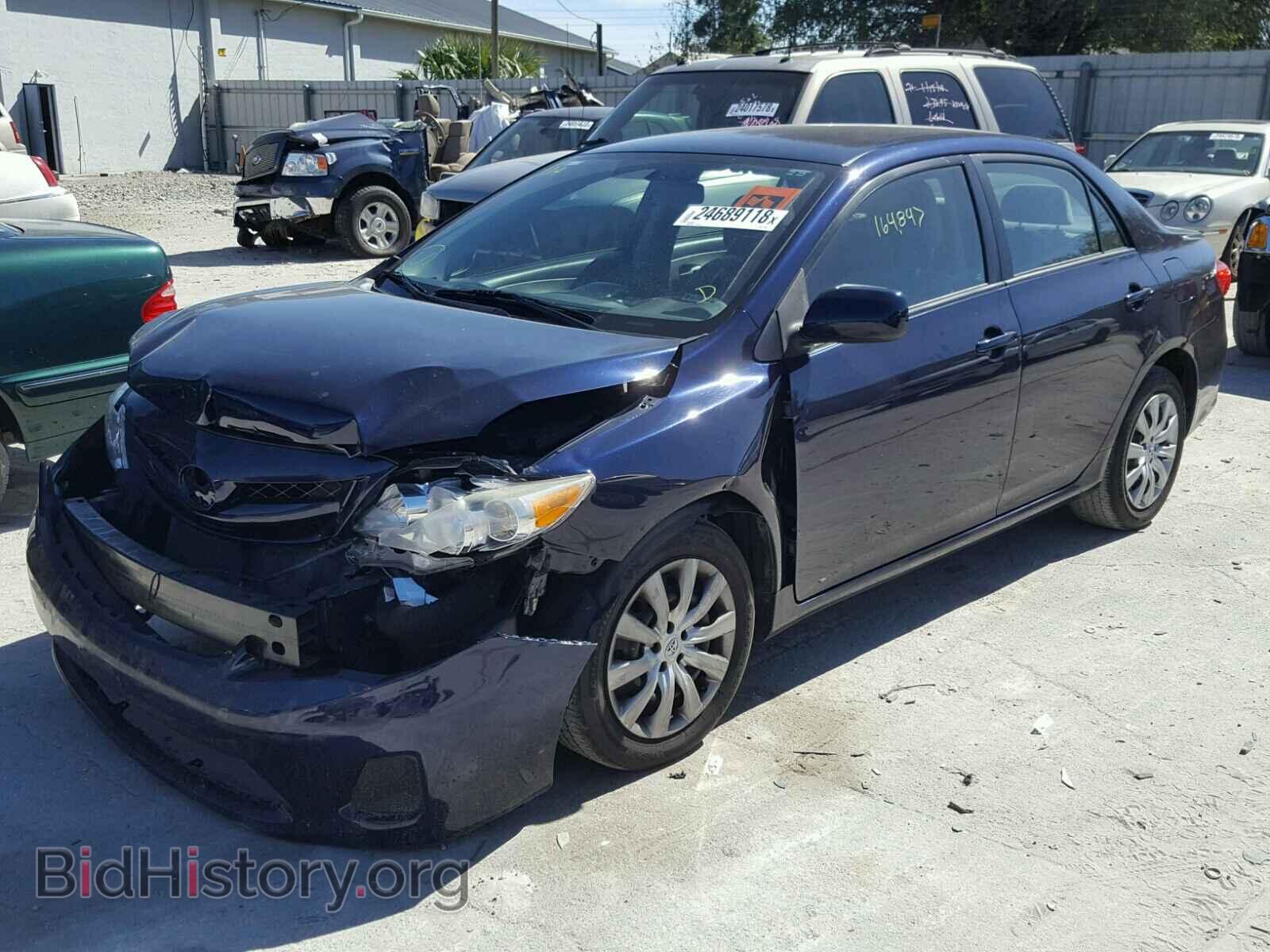 2012 TOYOTA COROLLA BA - VIN: 2T1BU4EE5CC776885 - Фото 2