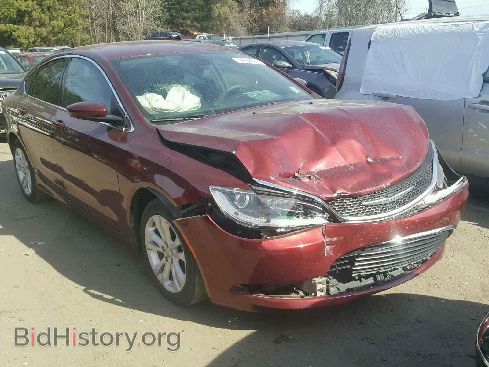 Фотография 1C3CCCAB9FN520848 - CHRYSLER 200 2015