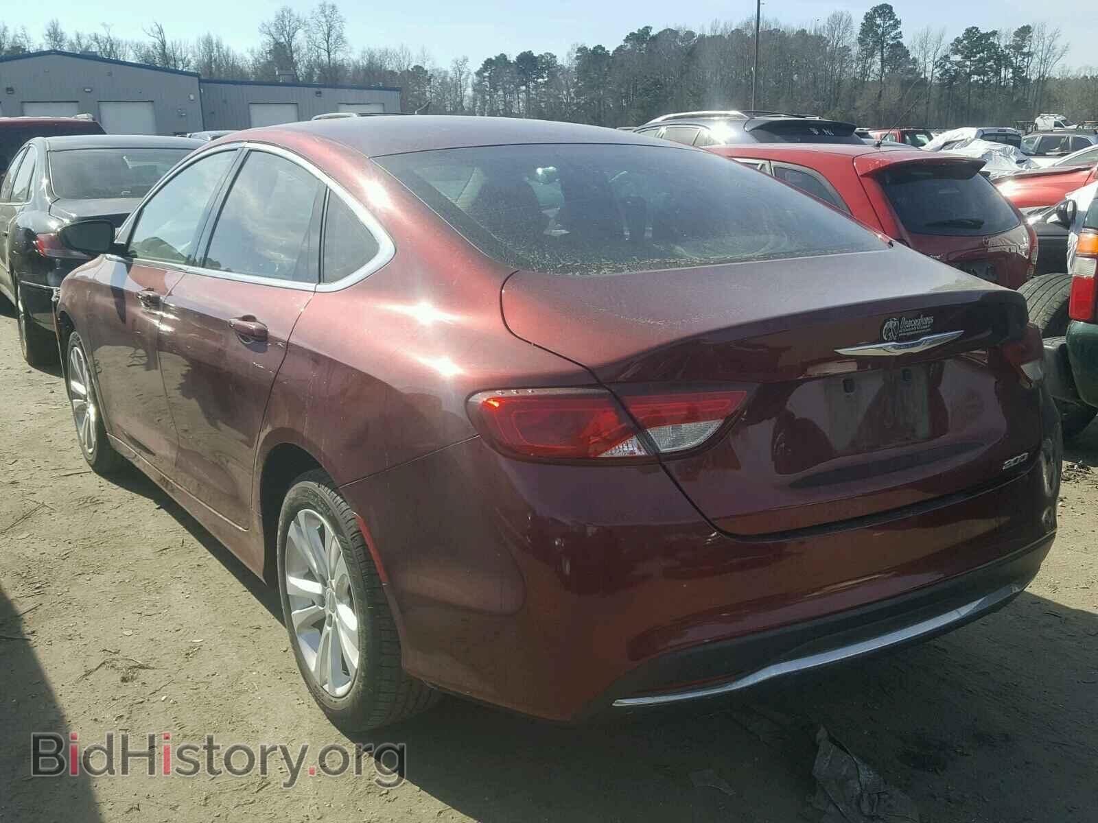 2015 CHRYSLER 200 - VIN: 1C3CCCAB9FN520848 - Фото 3