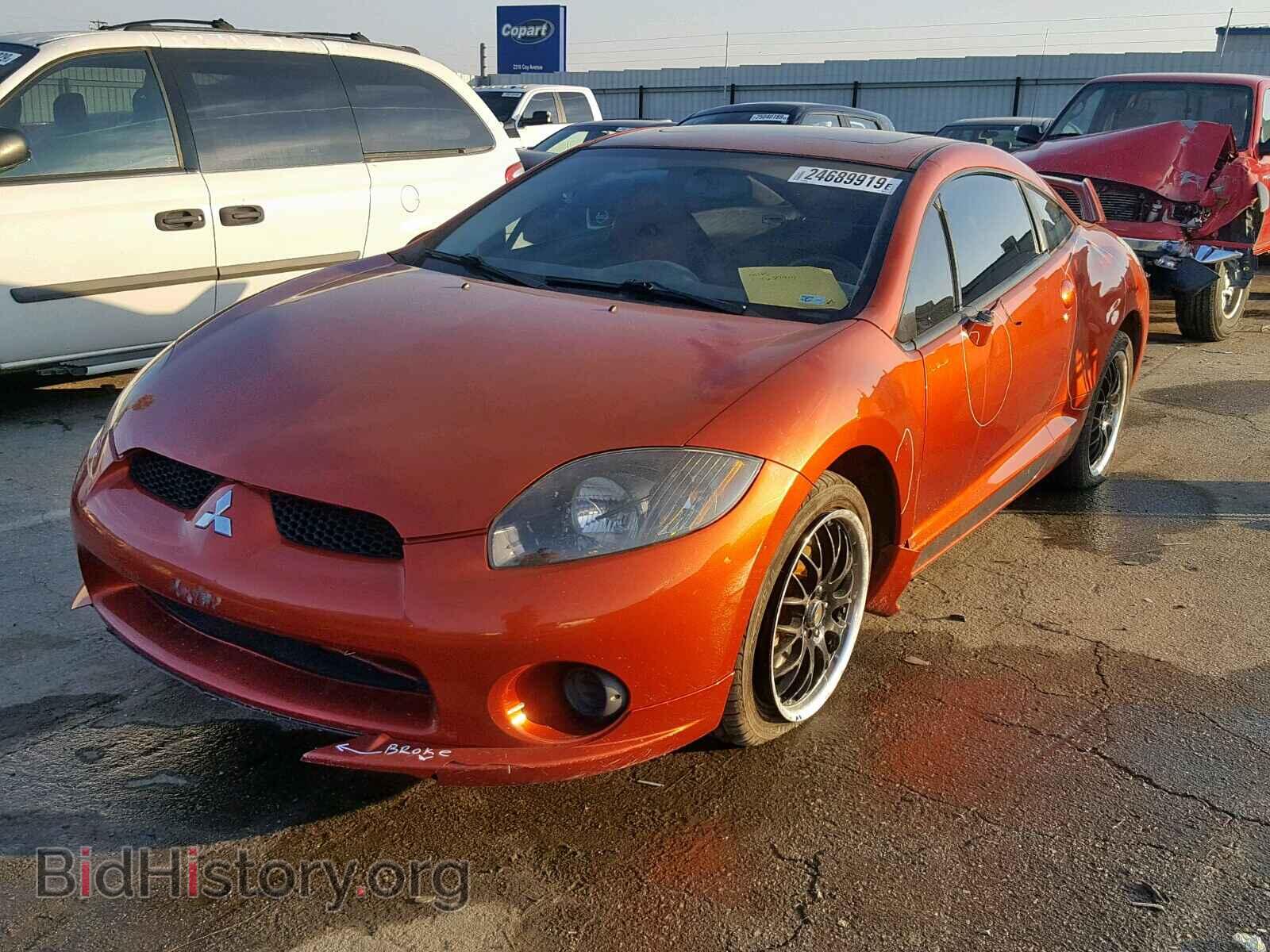 2008 MITSUBISHI ECLIPSE - VIN: 4A3AK64F88E009122 - Фото 2